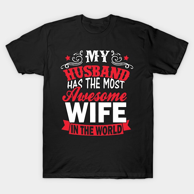 My husband and me T-Shirt by LiFilimon